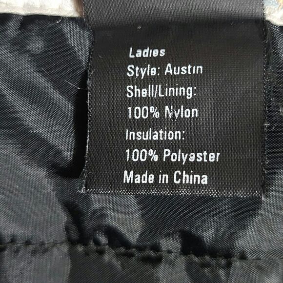 Vintage Obermeyer Womens Austin Hooded Ski Jacket Black Embroidered Size 8 - Picture 11 of 13